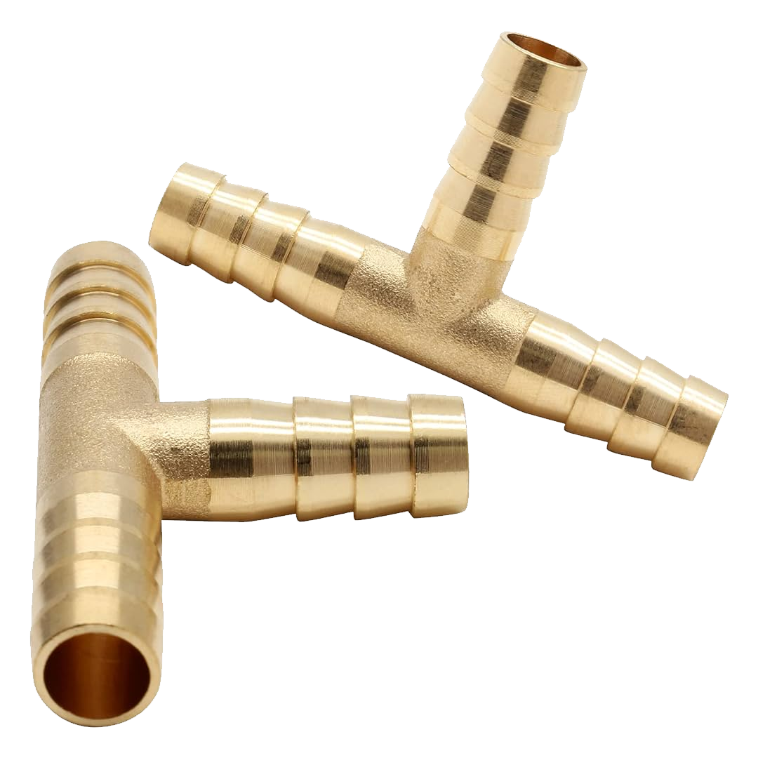 Hose connector Tee 3-way 3/8 - Brass